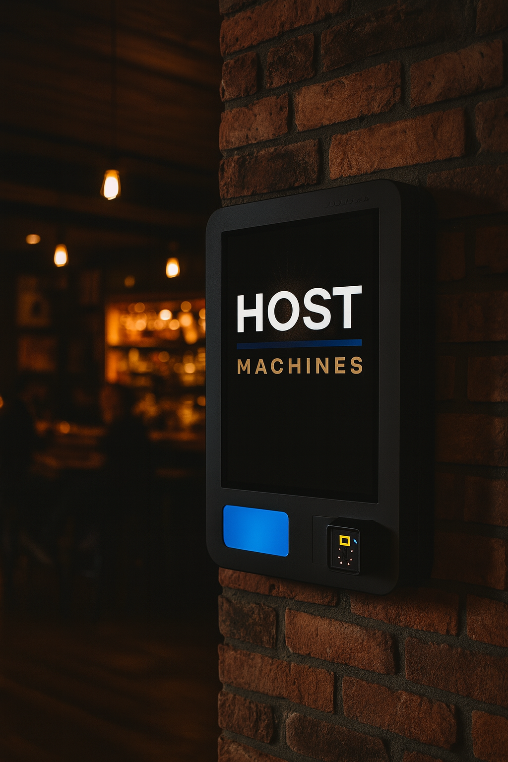 vending machine in location